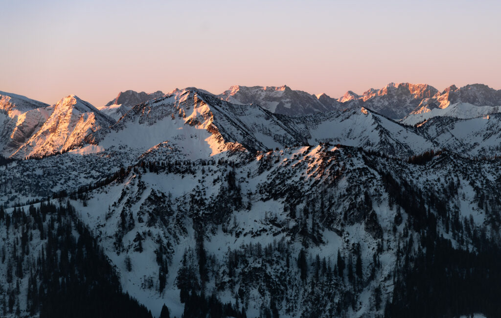 Alps – Sunrise Glow